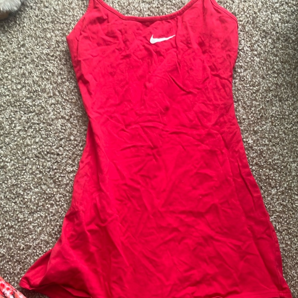 Nike Women's Red Tank Top